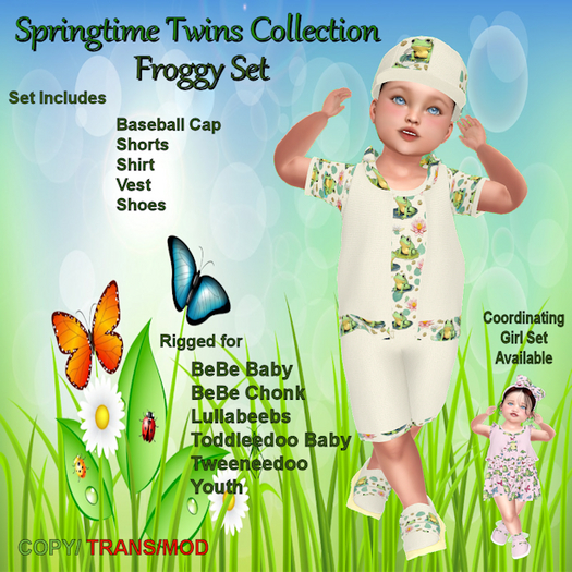 Froggy Set - TT Boy - [BOXED]