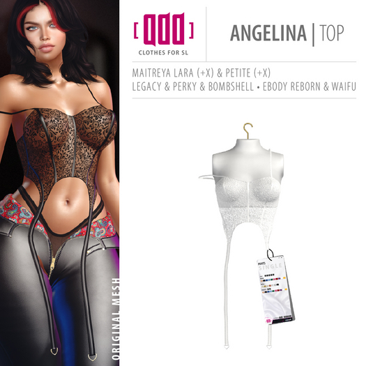 [ADD] Angelina Top - White