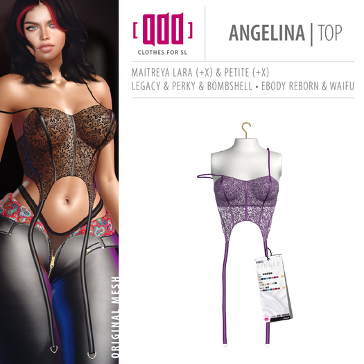 [ADD] Angelina Top - Violet