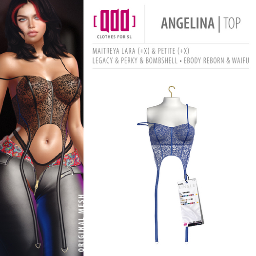 [ADD] Angelina Top - Blue