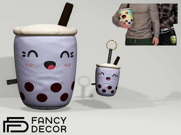 Fancy Decor: Fancy Friends Boba Plush "Papillon"