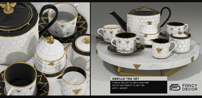 Fancy Decor: Abeille Tea Set