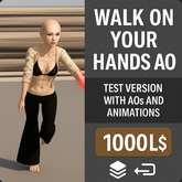 Walk on Your Hands AO – Test Version with AOs and Animations