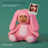 $NT Custom Bunny Plushie PINK