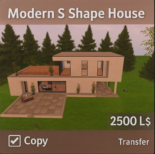 modern S shape house 2.1