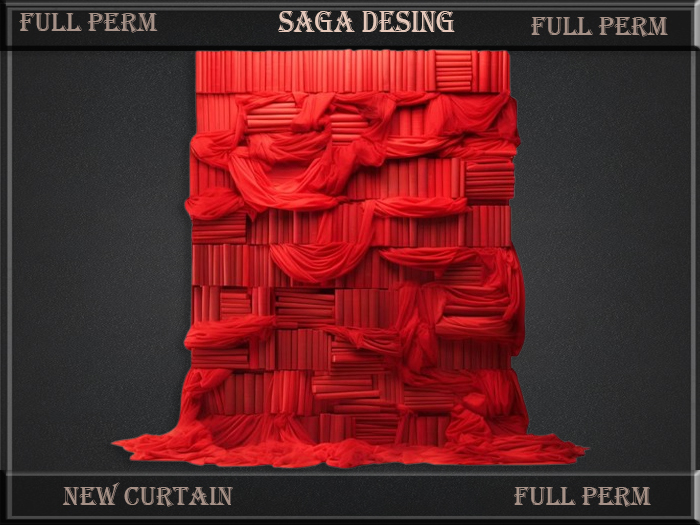 Saga Design New Full Perm Curtain 036