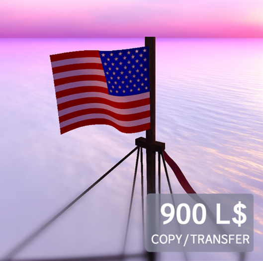 FULL PERM Flapping/Waving Flag Script