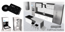 Full Perm Magnus Kitchen – Modern SLM Kitchen Set