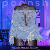 - POONSH - Camilla Dress (blue)