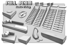 {XO} Full Perm Hania Living Set