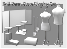 {XO} Full Perm Store Display Set
