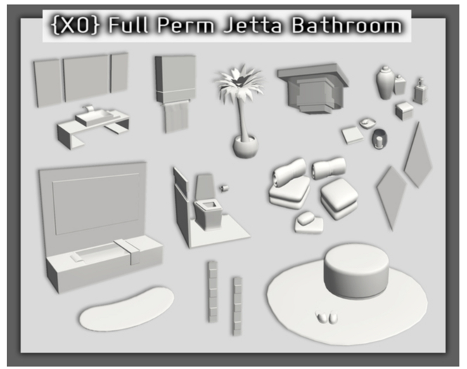  Full Perm Jetta Bathroom Set