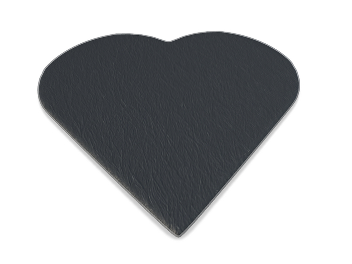 [Kres] Bad Babe - Heart Rug - Black