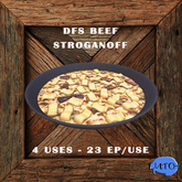 DFS Beef Stroganoff  (TOTAL 92 EP)