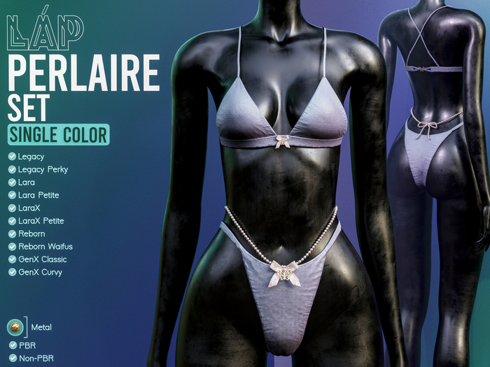 Perlaire Set  by LAP (Lilac)