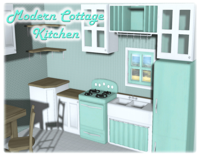 Full Perm - Modern Cottage Kitchen