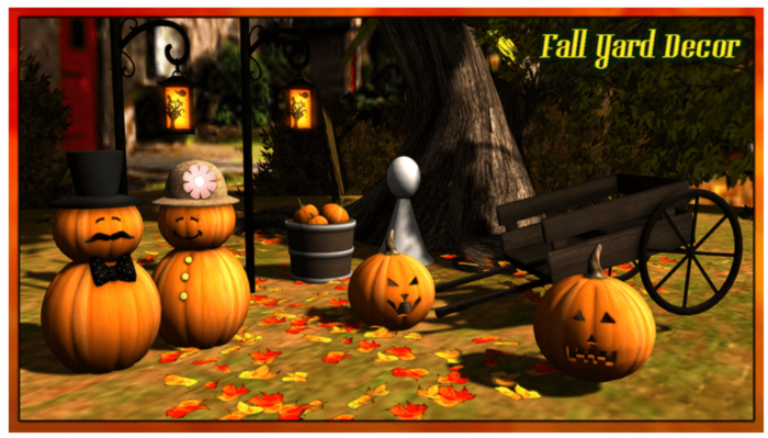  Full Perm Fall Yard Decor