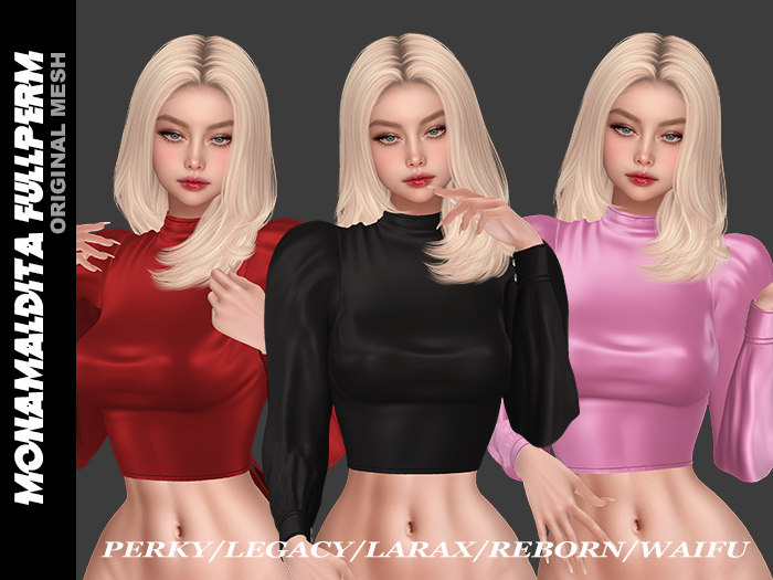 *PROMO* 08/07/2026 - 01/08/2026! 220 - MONAMALDITA - Full Perm - Blouse
