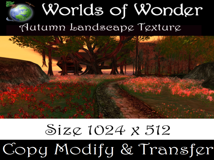 WoW Autumn Landscape Texture 