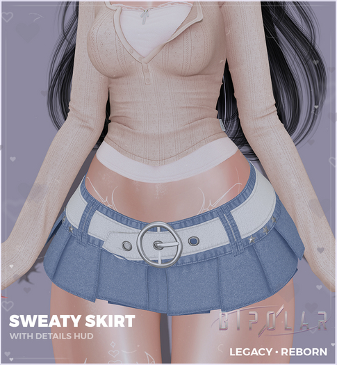 Bipolar - Sweaty Skirt - Blue