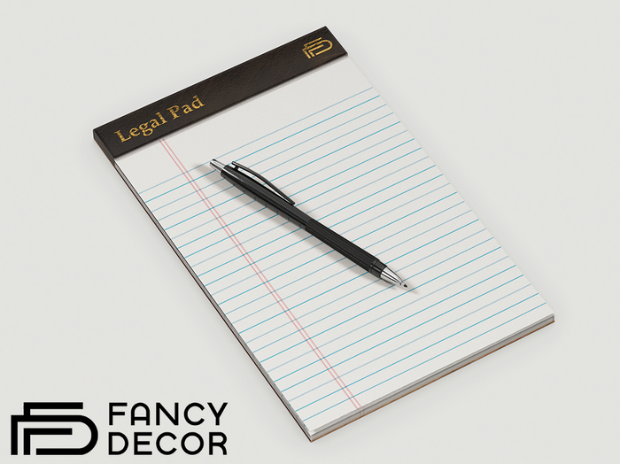Fancy Decor: Brightwood Legal Pad