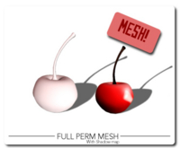 FREE GIFT: FULL PERM MESH CHERRY