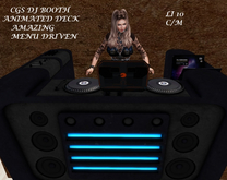 CGS DJ BOOTH-ANIMATED DECK #2 