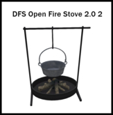 DFS Open Fire Stove 2.0 2 ACTUAL ITEM