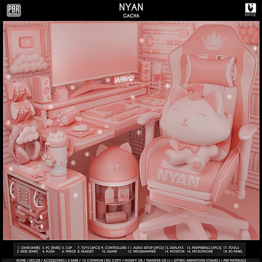 3. BAMSE : Nyan - PC RARE