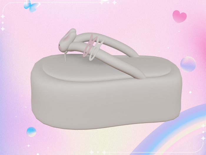 Minami :: Cotton Chunky Sandals Snow