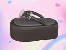 Minami :: Cotton Chunky Sandals Onyx