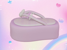 Minami :: Cotton Chunky Sandals Lavender