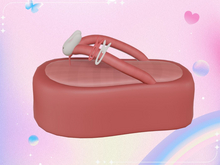 Minami :: Cotton Chunky Sandals Coral