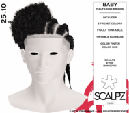 [GK] BABY HALF DONE BRAIDS [ADD ME]