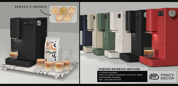 Fancy Decor: Hudson Espresso Machine
