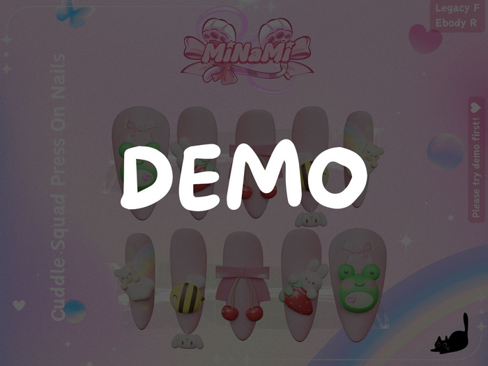 Minami :: Cuddle Squad Press On Nails DEMO