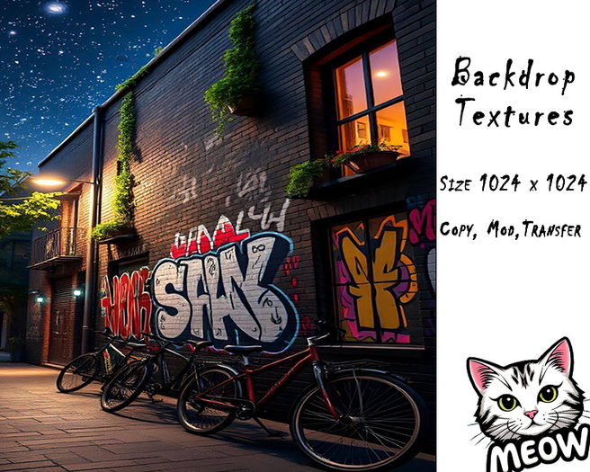 -MEOW- Full Perm Backdrop Textures