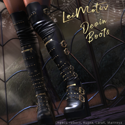 ~[LeiMotiv] DEMO Devin Boots .// ADD ME