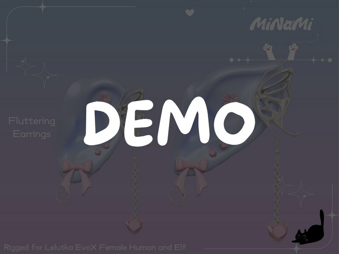 MiNaMi :: Fluttering Earrings DEMO