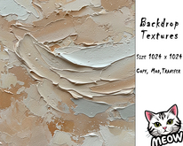 -MEOW- Full Perm Backdrop Textures Oil paint