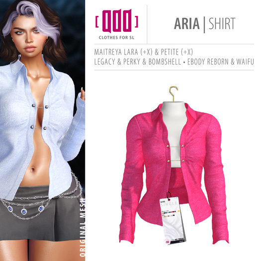[ADD] Aria Shirt - Pink