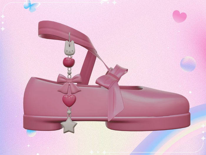 Minami :: Lovely Steps Shoes (Flamingo)