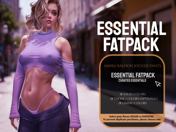 TORI TORRICELLI // Amira Pants // ESSENTIAL FATPACK