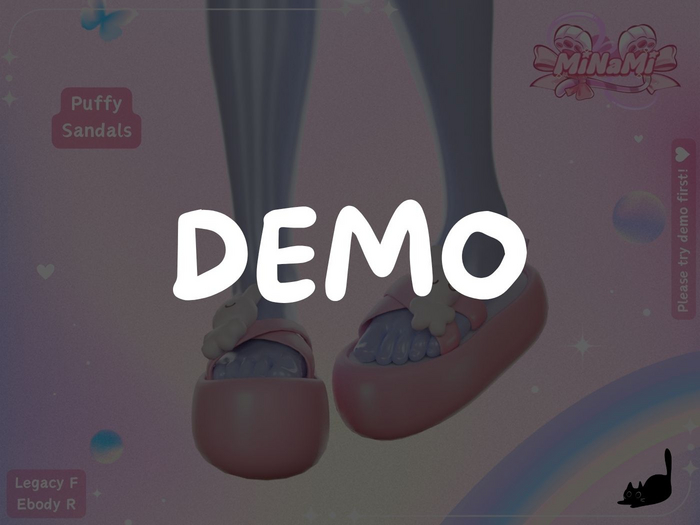 Minami :: Puffy Sandals (Flamingo) DEMO