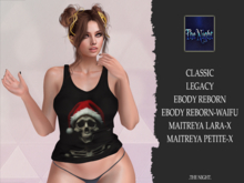 .TN. Christmas Skeleton- Tank Top