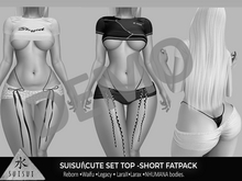 SUISUI//Cute Set Shirt-Short_ALL BODIES DEMO