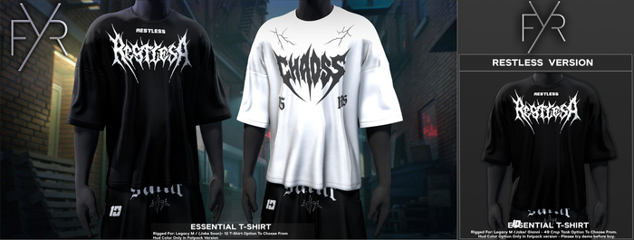 FYR - Essential T-Shirt Restless