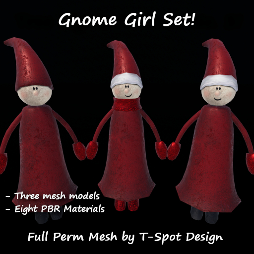 T-Spot Mesh - Gnome Girl Set - FP - LI=1.0-1.1