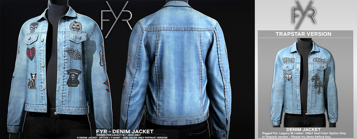 FYR - Denim Jacket Trapstar V2
