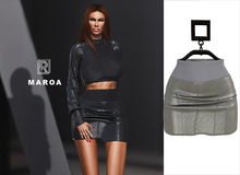 RAPTURE-Skirt Maroa-Lunar